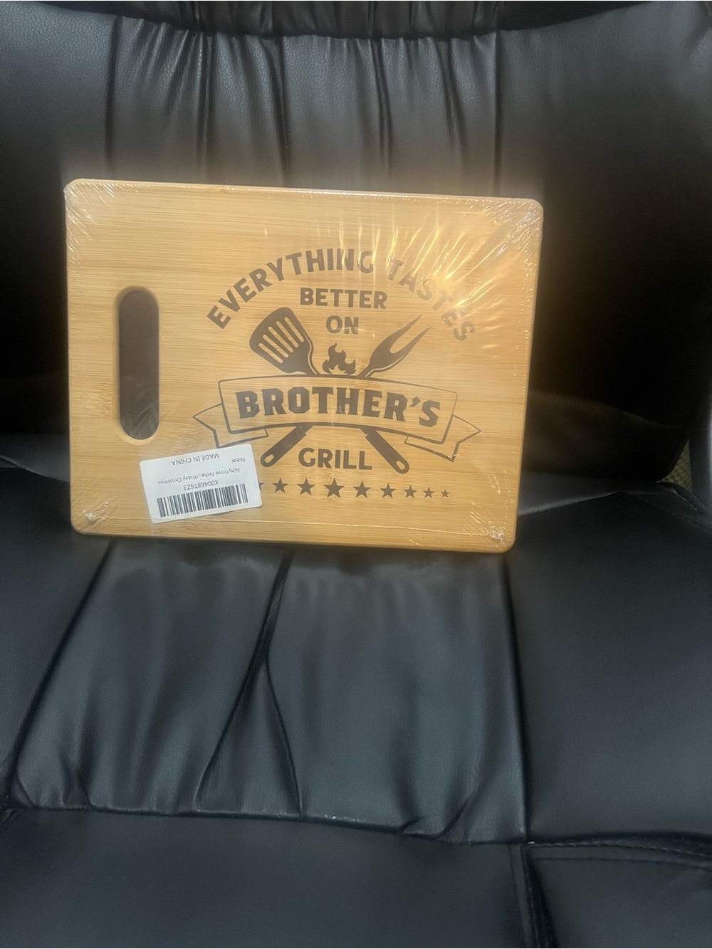 Brother's Grill Bamboo Cutting Board - Natural Wood